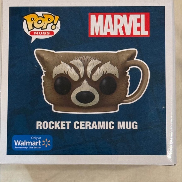Funko Pop! Mug: Marvel Rocket Raccoon Ceramic Mug - Picture 2 of 3